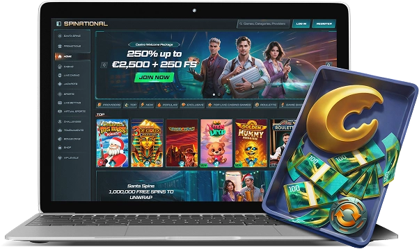 Spinational Casino Desktop